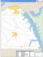 Marshall County, KY Wall Map Zip Code