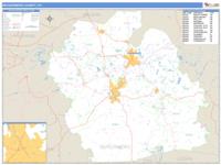 Muhlenberg County, KY Wall Map Zip Code