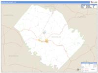 Nicholas County, KY Wall Map Zip Code