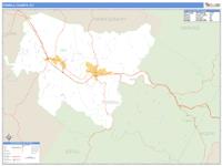 Powell County, KY Wall Map