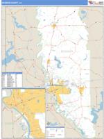 Bossier County, LA Wall Map