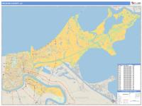 Orleans County, LA Wall Map