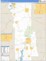 Webster County, LA Wall Map