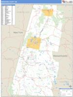 Berkshire County, MA Wall Map