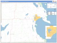 Alpena County, MI Wall Map Zip Code