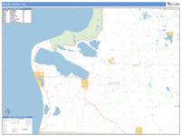 Benzie County, MI Wall Map