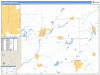 St. Joseph County, MI Wall Map Zip Code