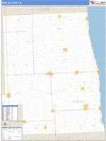 Sanilac County, MI Wall Map Zip Code