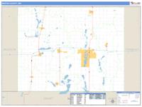 Martin County, MN Wall Map Zip Code