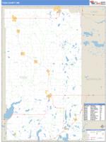 Todd County, MN Wall Map