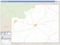 Amite County, MS Wall Map