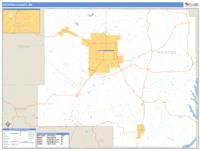 Prentiss County, MS Wall Map