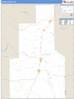 Quitman County, MS Wall Map