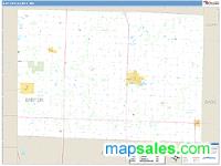 Barton County, MO Wall Map