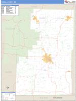 Howell County, MO Wall Map