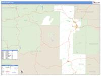 Iron County, MO Wall Map