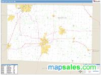 Newton County, MO Wall Map