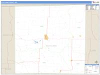 Scotland County, MO Wall Map