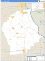 Scott County, MO Wall Map