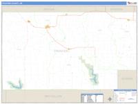 Frontier County, NE Wall Map