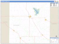 Sherman County, NE Wall Map