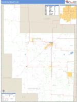 Roosevelt County, NM Wall Map