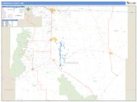 Torrance County, NM Wall Map Zip Code