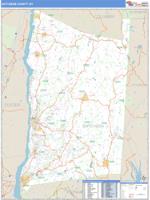 Dutchess County, NY Wall Map Zip Code