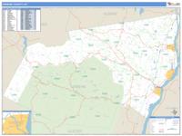 Greene County, NY Wall Map