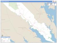 Camden County, NC Wall Map