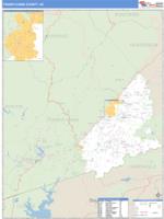 Transylvania County, NC Wall Map