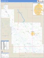 Ward County, ND Wall Map