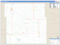 Wells County, ND Wall Map