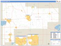 Auglaize County, OH Wall Map