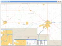 Defiance County, OH Wall Map