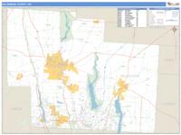 Delaware County, OH Wall Map