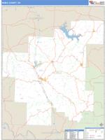 Noble County, OH Wall Map Zip Code