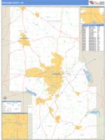 Richland County, OH Wall Map