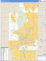 Summit County, OH Wall Map