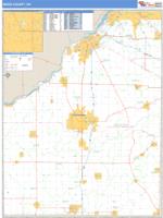 Wood County, OH Wall Map