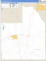 Woodward County, OK Wall Map