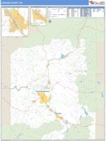 Jackson County, OR Wall Map