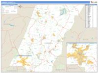 Cambria County, PA Wall Map