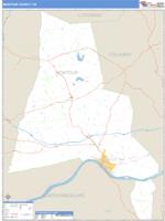 Montour County, PA Wall Map Zip Code