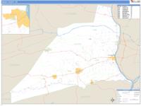 Union County, PA Wall Map