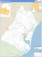 Georgetown County, SC Wall Map Zip Code