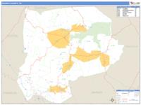 Grundy County, TN Wall Map Zip Code