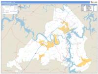 Loudon County, TN Wall Map