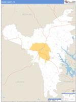 Moore County, TN Wall Map