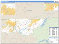 Sullivan County, TN Wall Map